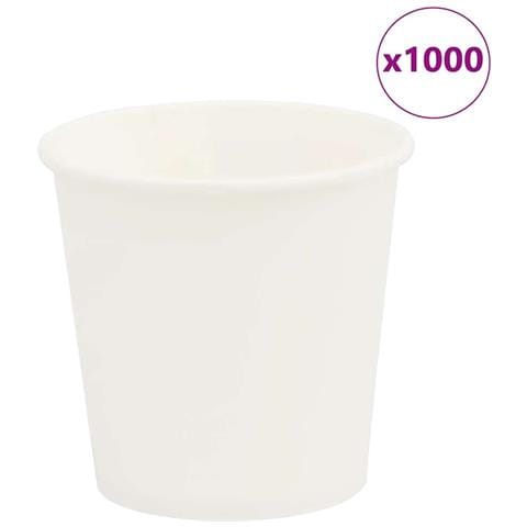 Bicchieri Da Caffè In Carta 1000 Pz 4oz 100ml Bianco - Foto 1