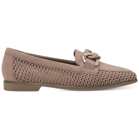 Almond Sue Str Casual Closed Loafers Mocassino Pelle Scarpe Donna Beige Eu 37, 1-24206-20 389 - Foto 2