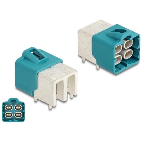 Delock Connettore Quadruplo Hdmtd Angolato Per Pcb - Foto 1