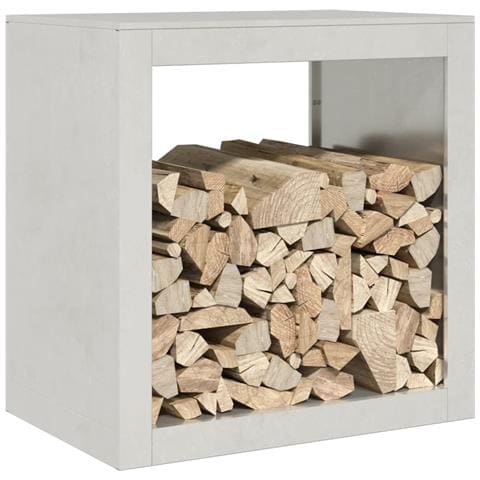 Rastrelliera Per Legna Da Ardere 60x40x60 Cm In Acciaio Inox - Foto 3