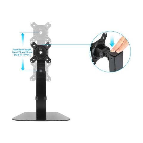 461894 Supporti a parete per TV 81,3 cm (32") Scrivania Nero - Foto 6