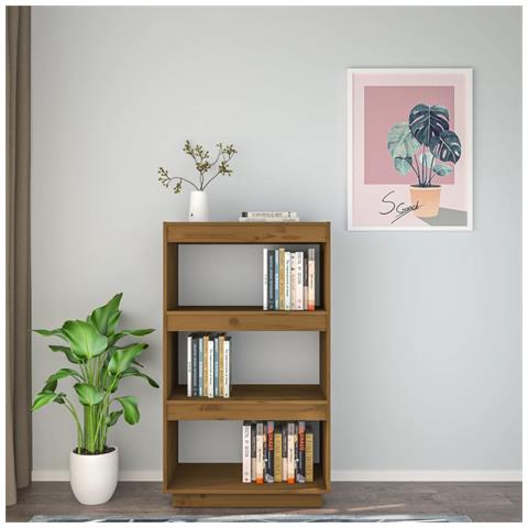 Libreria /divisorio Ambra 60x35x103 Cm In Massello Di Pino - Foto 2
