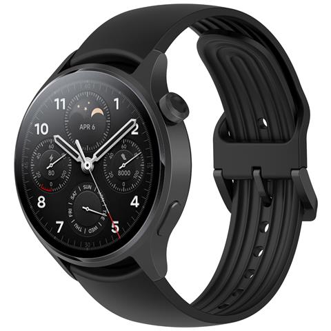Cinturino Per Orologio In Silicone Per Xiaomi Watch S1 Pro Black - Foto 2