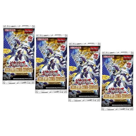 Set Di 4 Carte Da Gioco Boosters Accesso A Cyber Storm, Multicolore - Foto 1