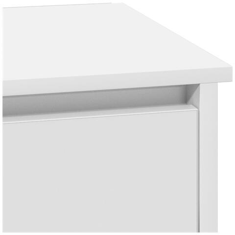 Comodino con luci LED bianco 39x34,5x50 cm - Foto 9