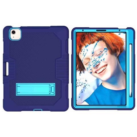 Custodia Per Ipad Pro 5/4/3 12.9” Con Supporto E Alloggiamento Per Stilo Blu - Foto 4