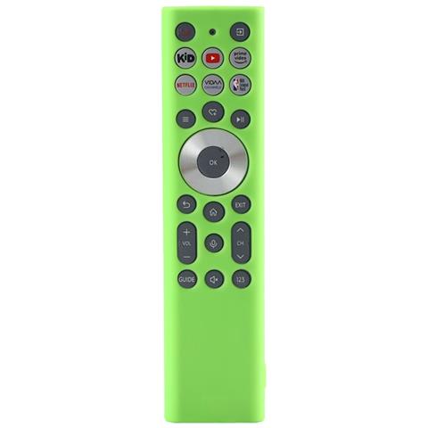 Custodia Protettiva In Silicone Compatibile Con Telecomando Tv Hisense Erf6f80h - Antiscivolo, Antiurto Green - Foto 2