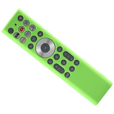 Custodia Protettiva In Silicone Compatibile Con Telecomando Tv Hisense Erf6f80h - Antiscivolo, Antiurto Green - Foto 4