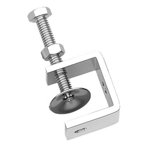 Morsetto Per Cavi A Staffa A Farfalla In Acciaio Con Apertura Da 45mm [acciaio Inox 304] - Foto 2