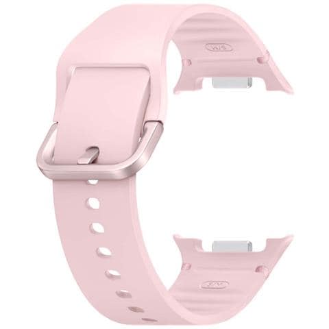 Bracciale Per Galaxy Watch 115mm S/m 20mm Edizione Sport In Silicone, Rosa - Foto 1
