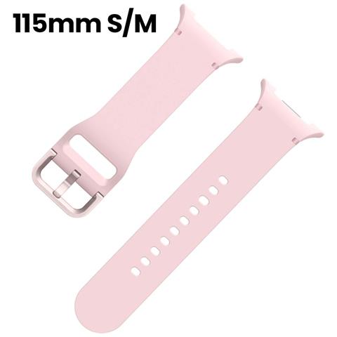 Bracciale Per Galaxy Watch 115mm S/m 20mm Edizione Sport In Silicone, Rosa - Foto 2