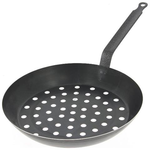 Teglia Per Castagne Da 28 Cm Con Manico Corto - 5490.28 - Foto 1