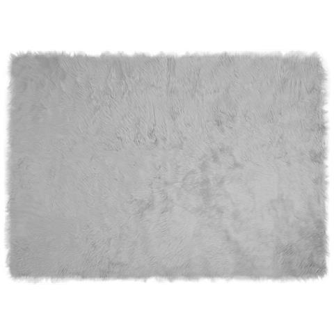 Tappeto Pecora Tafalla Grigio 120 x 170 cm Poliestere - Foto 1