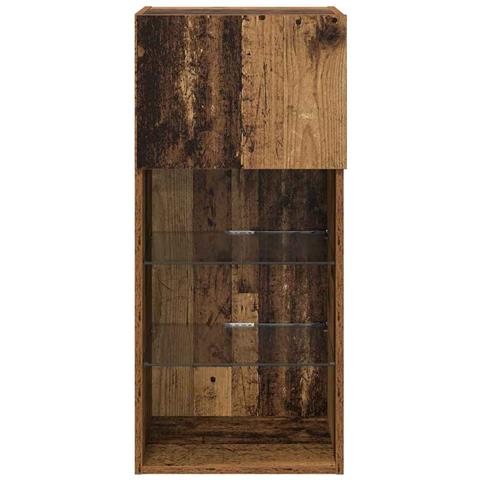 Mobile TV da Parete Legno vecchio 40,5 x 30 x 90 cm - Foto 9