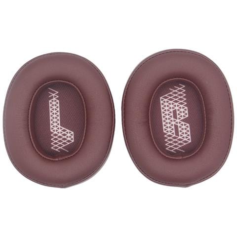 Cuscinetti Auricolari Di Ricambio In Pelle Proteica Compatibili Con Cuffie Jbl Live 500btnc (2 Pz) Red - Foto 1