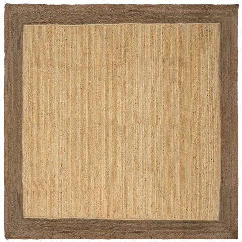 Tappeti per area Grigio 200 x 200 cm Juta - Foto 1