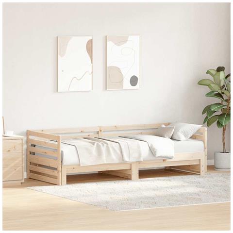 Divano letto con letto estraibile senza Materasso 80x200 cm - Foto 2