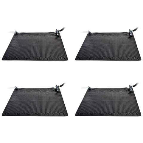28685 Tappeti per riscaldamento solare 4 pz 1,2 x 1,2 m PVC - Foto 1