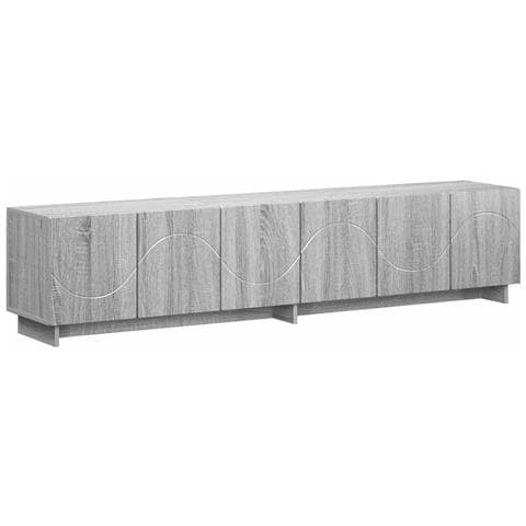 Supporto TV 179.5 x 34.5 x 40 cm Sonoma grigio - Foto 1