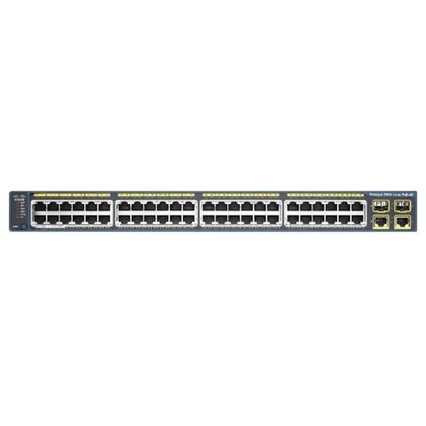 Catalyst 2960-X Switch 48 Porte PoE 370W Gigabit Ethernet 10/100/1000 + 2x10G SFP+ - Foto 1