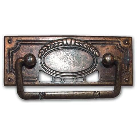 Maniglia Maniglietta per Mobili Ottone Antico Metal Style 100x46 mm - Foto 2
