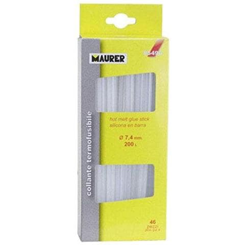 COLLA TERMOFUSIBILE STICK MINI Diametro 7,4 mm Lunghezza 200 mm MAURER 400 gr - Foto 2