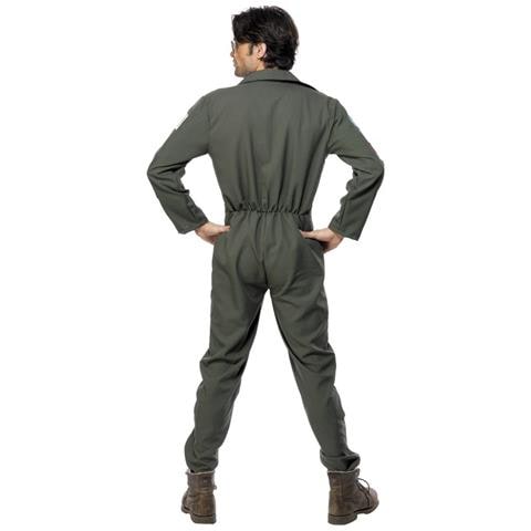 Costume Pilota Top Gun Da Uomo Large - Foto 6