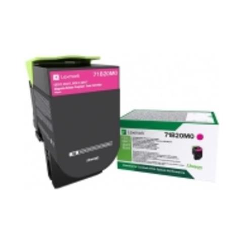 71B20M0 Toner Originale Magenta per CS317dn / CX517de / CX417de / CX317dn / CS517de / CS417dn Capacità 2300 Pagine - Foto 3