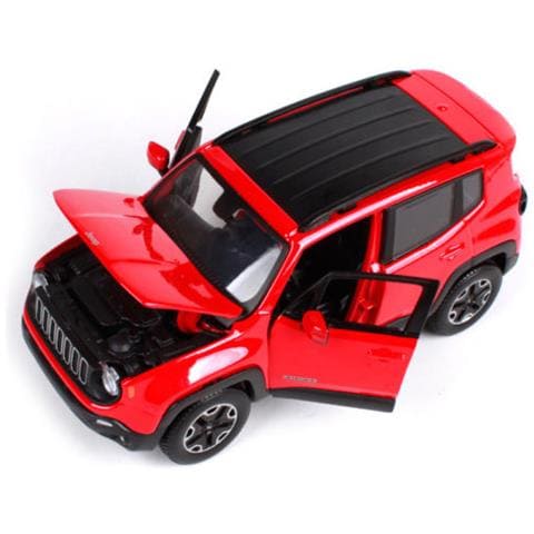 Maisto Jeep Renegade 2015 Colore Rosso Die-cast 1:24 - Foto 2