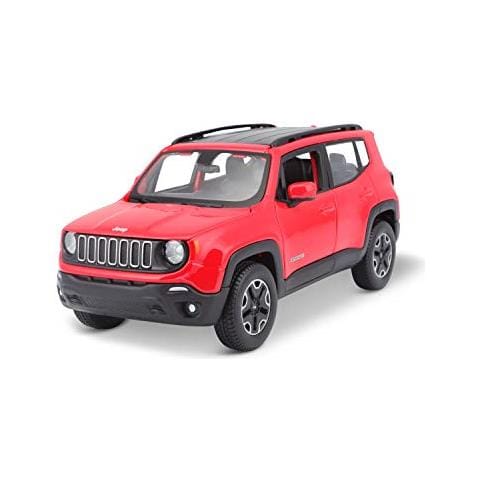 Maisto Jeep Renegade 2015 Colore Rosso Die-cast 1:24 - Foto 11