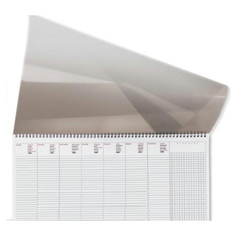 Planning Perpetuo Da Tavolo Spiralato In Ppl Colorato 50x35 - Foto 1