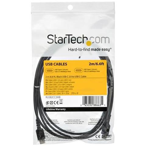 2m Usb C Cable Black High Quality Aramid Fiber - Foto 4