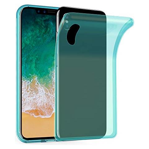 Custodia Compatibile Con Apple Iphone X / Xs In Blu Transparente - Coperchio Protettivo In Silicone Tpu Flessibile - Foto 1