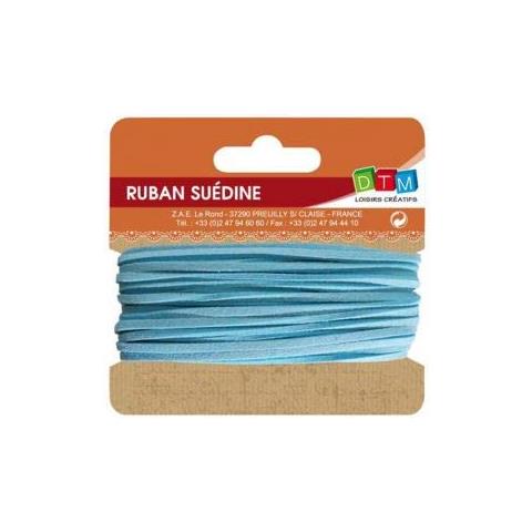 Laccio Scamosciato 5 M - Azzurro - Foto 1