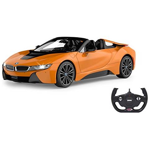 Jamara Bmw I8 Roadster 1:12 Orange 2.4 Ghz A - Sportwagen - Elektromotor - 1:12 - Betriebsbereit (rtr) - Orange - Junge - Foto 1