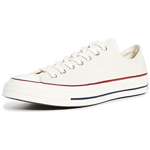 Taylor Chuck 70 Ox, Scarpe Da Ginnastica Basse Unisex-adulto, Multicolore (parchment / garnet / egret 247), 37.5 Eu - Foto 1