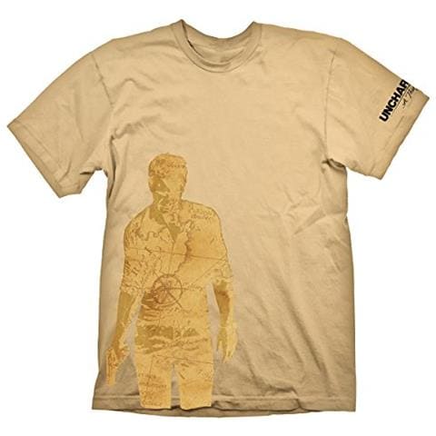 Uncharted 4 T-shirt Nathan Drake Map, S - [ edizione: Germania] - Foto 1