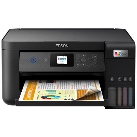 Stampante Multifunzione EcoTank ET-2851 Inkjet a Colori Stampa Copia Scansione A4 33 ppm (B / N) 15 ppm (a Colori) Wi-Fi / USB - Foto 1