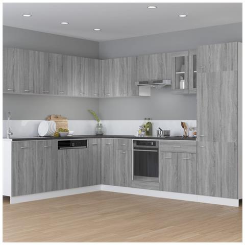 Mobile da Forno “Riga” Grigio Sonoma 60x46x81,5 cm - Foto 2