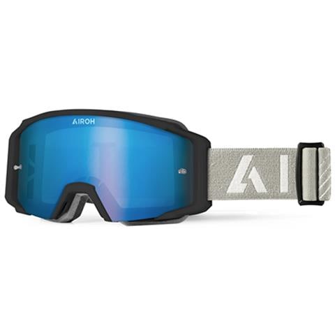 Mascherina Moto Xr1 Black Matt | Blue Mirrored Lens - Foto 1