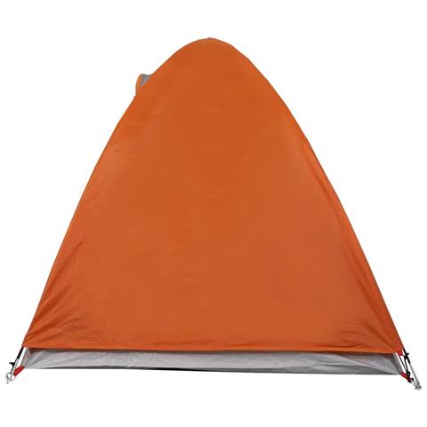 Tenda da Campeggio a Cupola 2 Persone Arancione Impermeabile - Foto 10