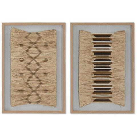 Quadro Home Esprit Moderno 50 X 3,5 X 70 Cm (2 Unità) - Foto 1