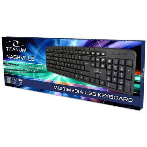 Tastiera Titanum Tk111 Nero - Foto 2