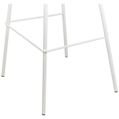 Set Di 4 Sedie Alte Mora Bianco - Foto 2