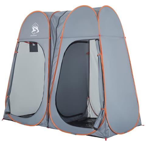 Tenda Privacy Pop-up Grigio E Arancione Impermeabile - Foto 2