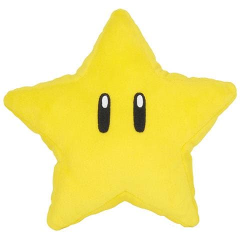 Peluche Mario Party Super Star 18cm, Giallo - Foto 1