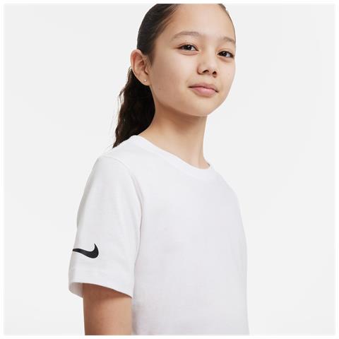 T-Shirt Team Club 20 Cz0909-100 Bambino Taglia Xs Colore Bianco - Foto 1