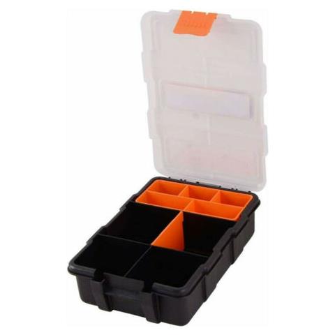 Organizer Porta Utensili 9 Scomparti Vani Cassetta Per Attrezzi Viti In Plastica - Foto 1