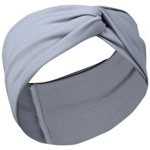 Morbida Ed Elegante: Fascia Per Capelli Incrociata A Tinta Unita Grey - Foto 2