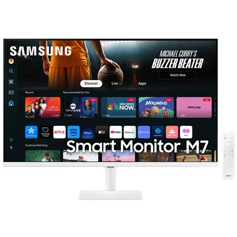 M70D Monitor PC 81,3 cm (32") 3840 x 2160 Pixel 4K Ultra HD LED Bianco - Foto 1